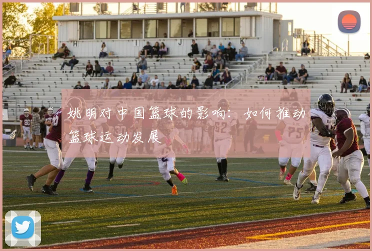 姚明对中国篮球的影响:如何推动篮球运动发展